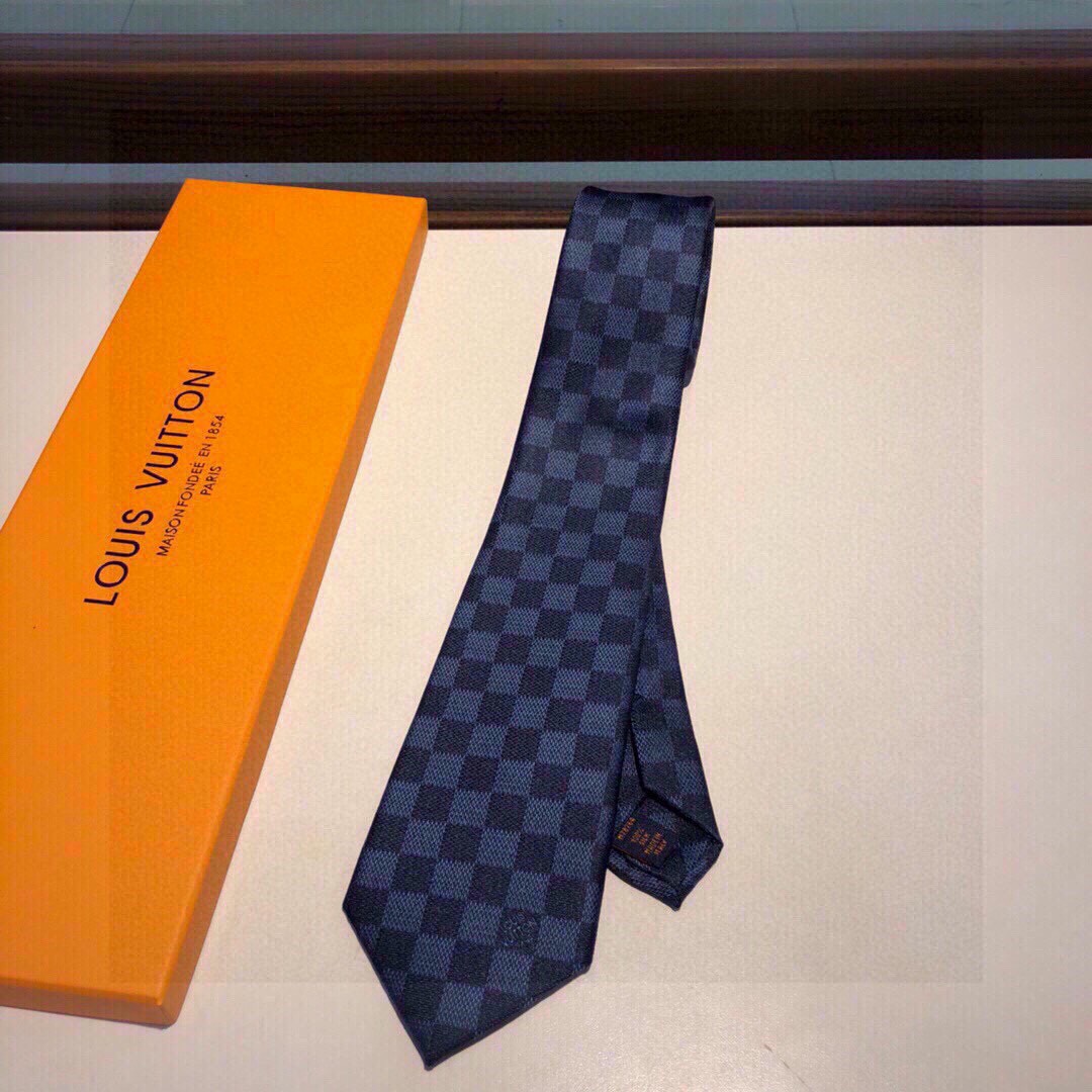 louis vuitton damier classique tie